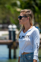 Ladies Performance Rasta Sailfish Long Sleeve (V-neck)