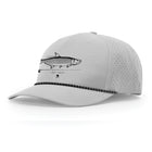 Tarpon Performance Rope Hat Grey/Black