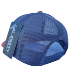 Tuna Leather Patch Hat - Heather Grey/Dark Orange