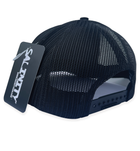 Tuna Leather Patch Hat - Black