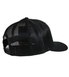 Salinity Gear Florida Sailfish patch mesh black snapback hat