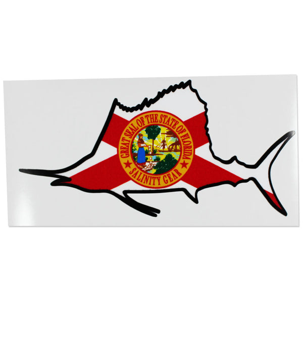 Salinity Gear Florida Sailfish sticker