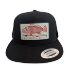 Cubera Snapper Patch Hat-Black