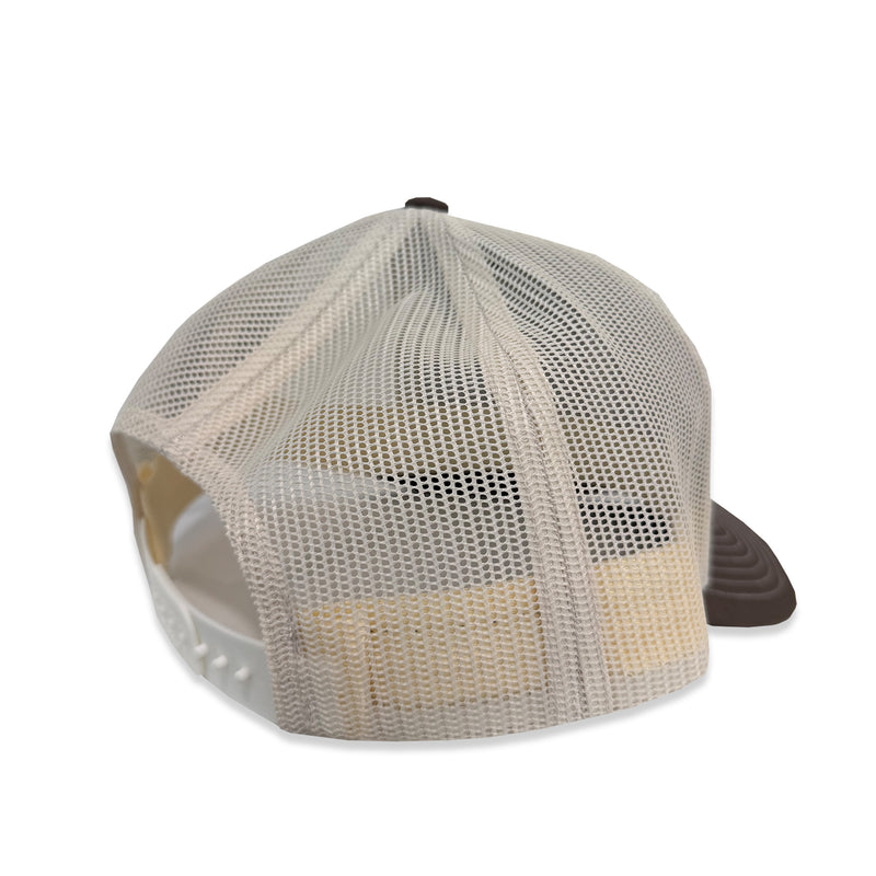 Cubera Snapper Patch Hat-Brown/Cream