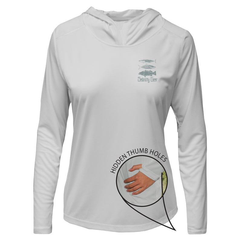 Ladies Sushi Slam Performance Hoodie with thumb holes