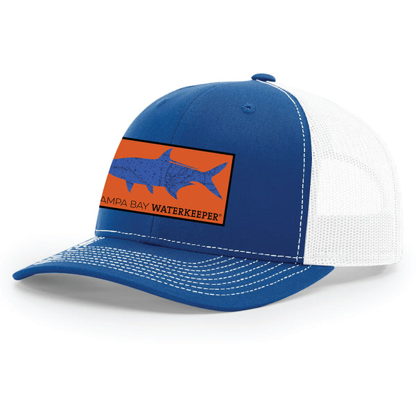 Tampa Bay WaterKeeper UF Patch Hat - Blue/White/Orange