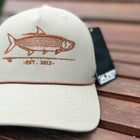 Tarpon Performance Rope Hat - Grey/Brown