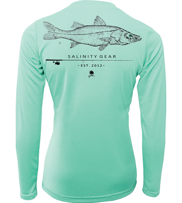 Salinity Gear Performance Saltwater Fishing shirts, apparel, and