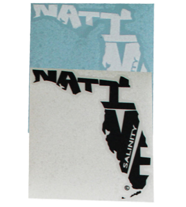 Extra Large Florida Native Vinyl Sticker