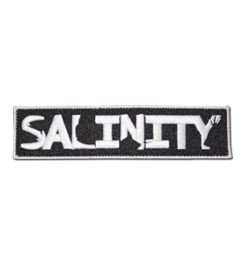 Salinity Gear patch ready to iron or sew on
